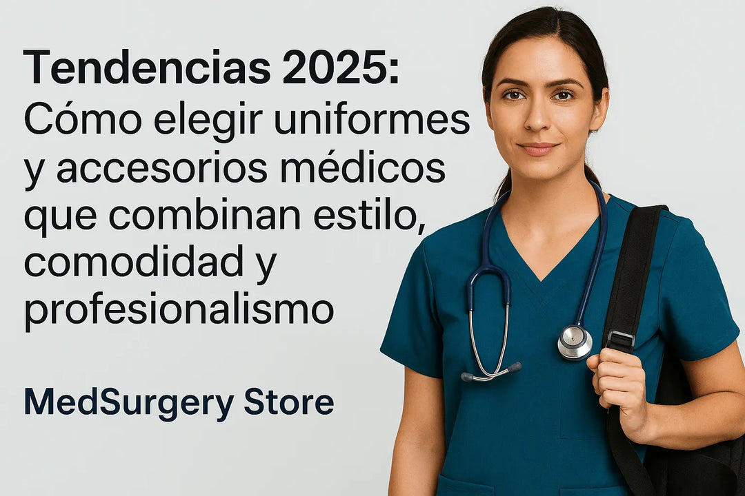 “Tendencias 2025: Cómo elegir uniforme médico y accesorios que combinan estilo, comodidad y profesionalismo”