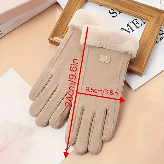 Winter Sports Warm Gloves, Women's Riding Windproof Waterproof Coldproof Winter Driving Skid-proof Touch Screen Gloves MedSurgery Store For Digital Health