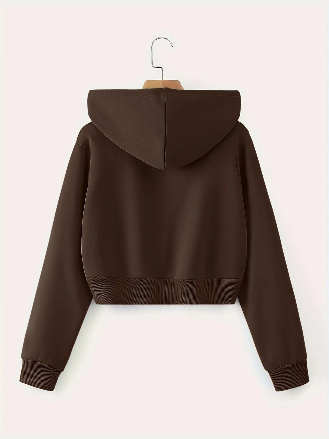 Women'S Casual Hooded Zip-Up Sweatshirt - Long Sleeve, Solid Color, Front Pockets, Regular Fit, Casual Chic Style for Fall/Winter, Casual Wear | Hooded Sweatshirt | Zippered Closure, Sweater Hoodie MedSurgery Store For Digital Health