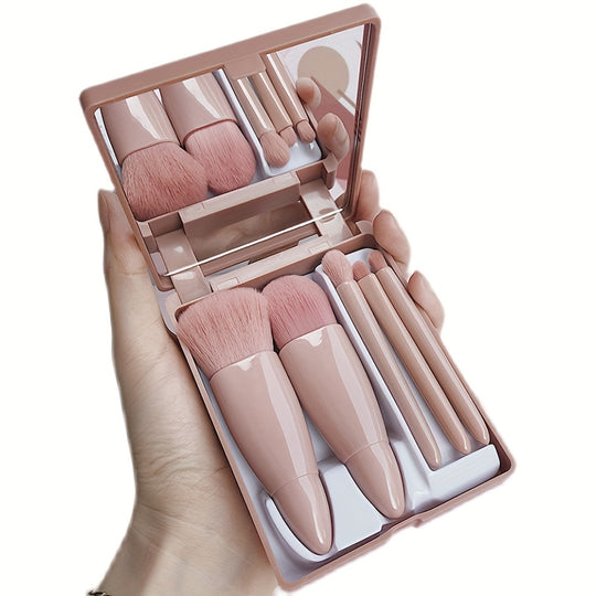 Mini Kit Brochas Premium: Elegancia Compacta para la Profesional de la Salud.