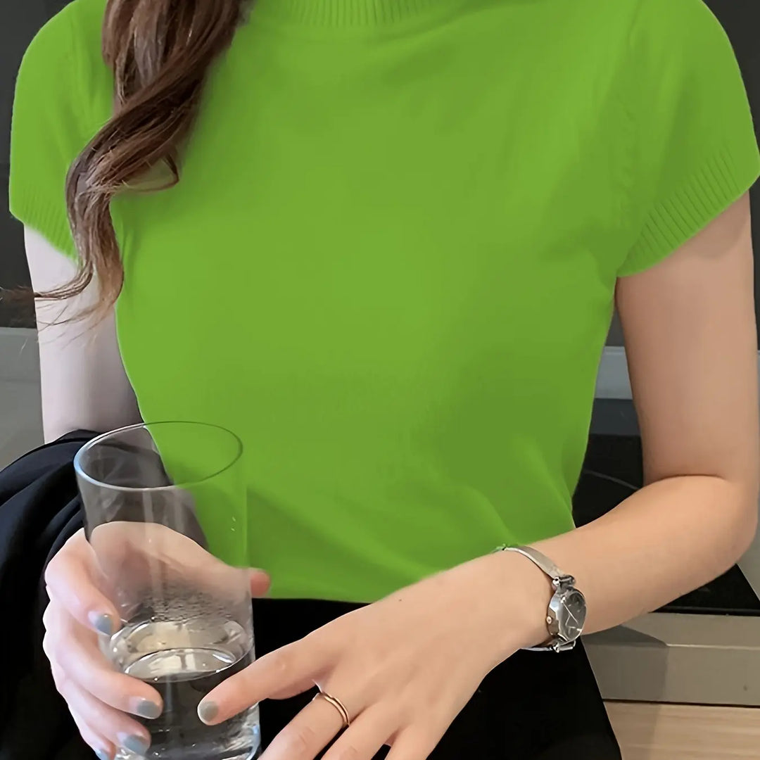 Tejido premium elástico blusa médica