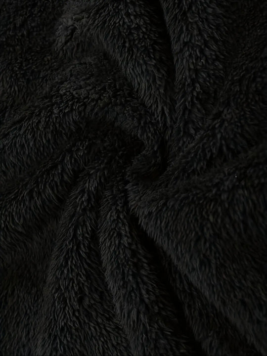 Women'S Light Fleece Jacket - Cozy Winter Coat with Stand-Up Collar, Zipper Closure, Long Sleeve Casual Outerwear for Cold Weather, & Color Block Design, Casual Outerwear|Cozy Winter Jacket, Ladies Winter Coats MedSurgery Store For Digital Health