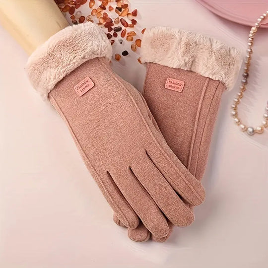 Winter Sports Warm Gloves, Women's Riding Windproof Waterproof Coldproof Winter Driving Skid-proof Touch Screen Gloves MedSurgery Store For Digital Health