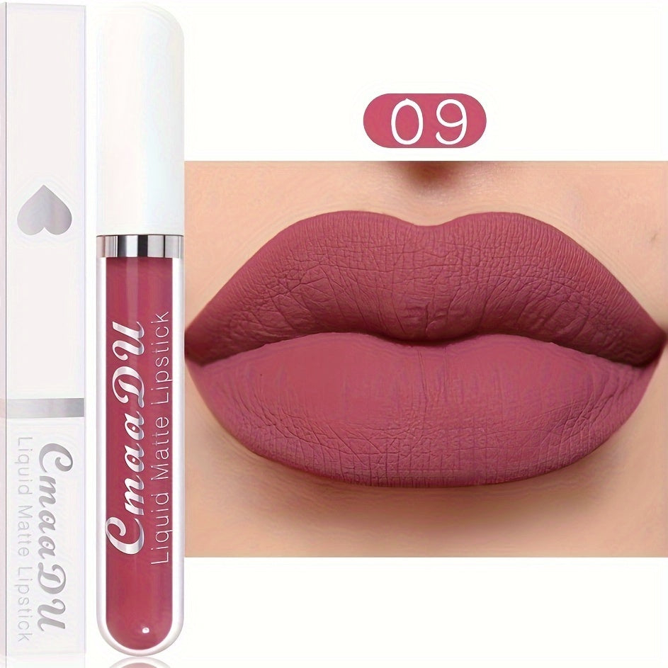 Labial Líquido Mate Berry: Resistencia Profesional y Confort Intransferible.