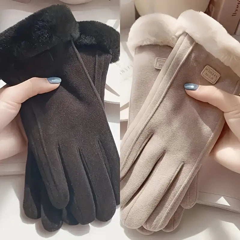 Winter Sports Warm Gloves, Women's Riding Windproof Waterproof Coldproof Winter Driving Skid-proof Touch Screen Gloves MedSurgery Store For Digital Health