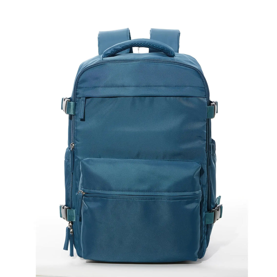 Lightweight and versatile Women's shoulder bag, vacuum backpack with multiple compartments, side elastic pockets, 3D sponge shoulder strap, long-lasting and fatigue-free, vacuumable to save space, large-capacity travel bag, s MedSurgery Store For Digital Health