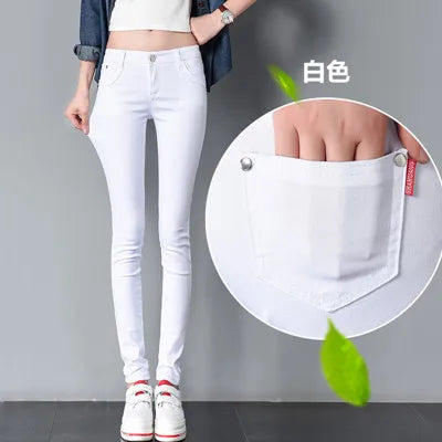 Pantalones blancos para mujer de algodón, elásticos y elegantes | MedSurgery Store.