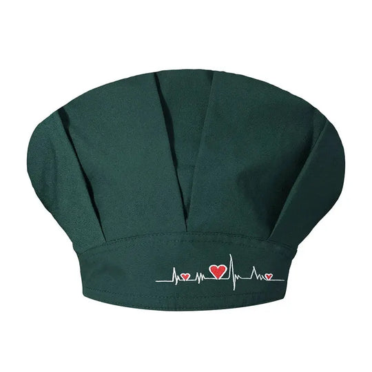 Gorros de fregado para mujer, gorro con banda para el sudor de algodón ajustable Unisex, cubierta para la cabeza, Ropa de Trabajo, gorros de fregado bouffant transpirables sanitarios CJdropshipping