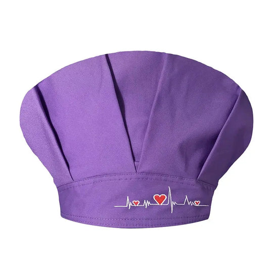Gorros de fregado para mujer, gorro con banda para el sudor de algodón ajustable Unisex, cubierta para la cabeza, Ropa de Trabajo, gorros de fregado bouffant transpirables sanitarios CJdropshipping