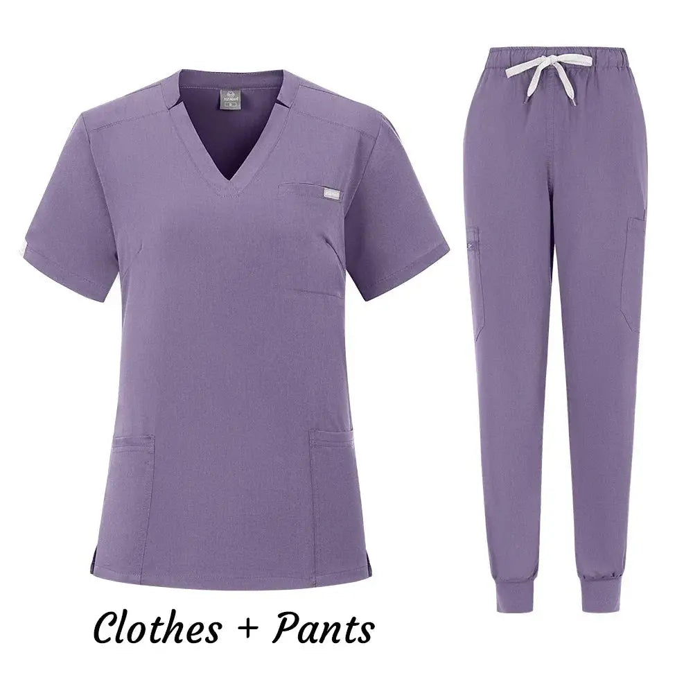 Venta al por mayor, uniforme médico para quirófano, conjunto de gomas de trabajo para Hospital, suministros médicos, traje de cirugía Dental para enfermera, ropa de trabajo MedSurgery Store For Digital Health
