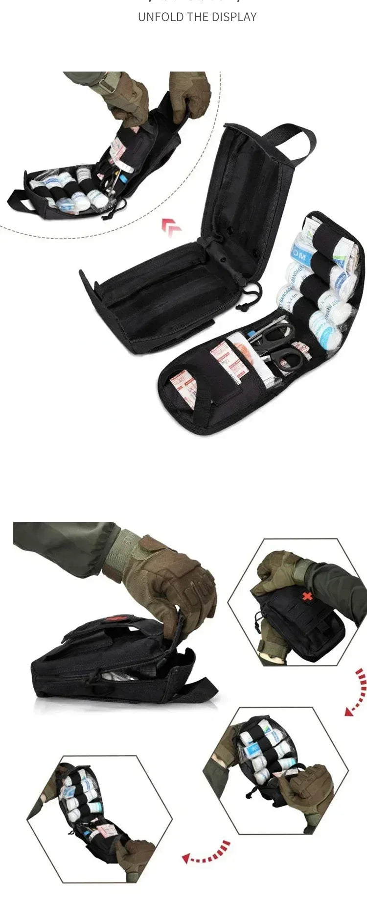 Riñonera Médica Élite Molle: Organización y Confort Superior para Profesionales.