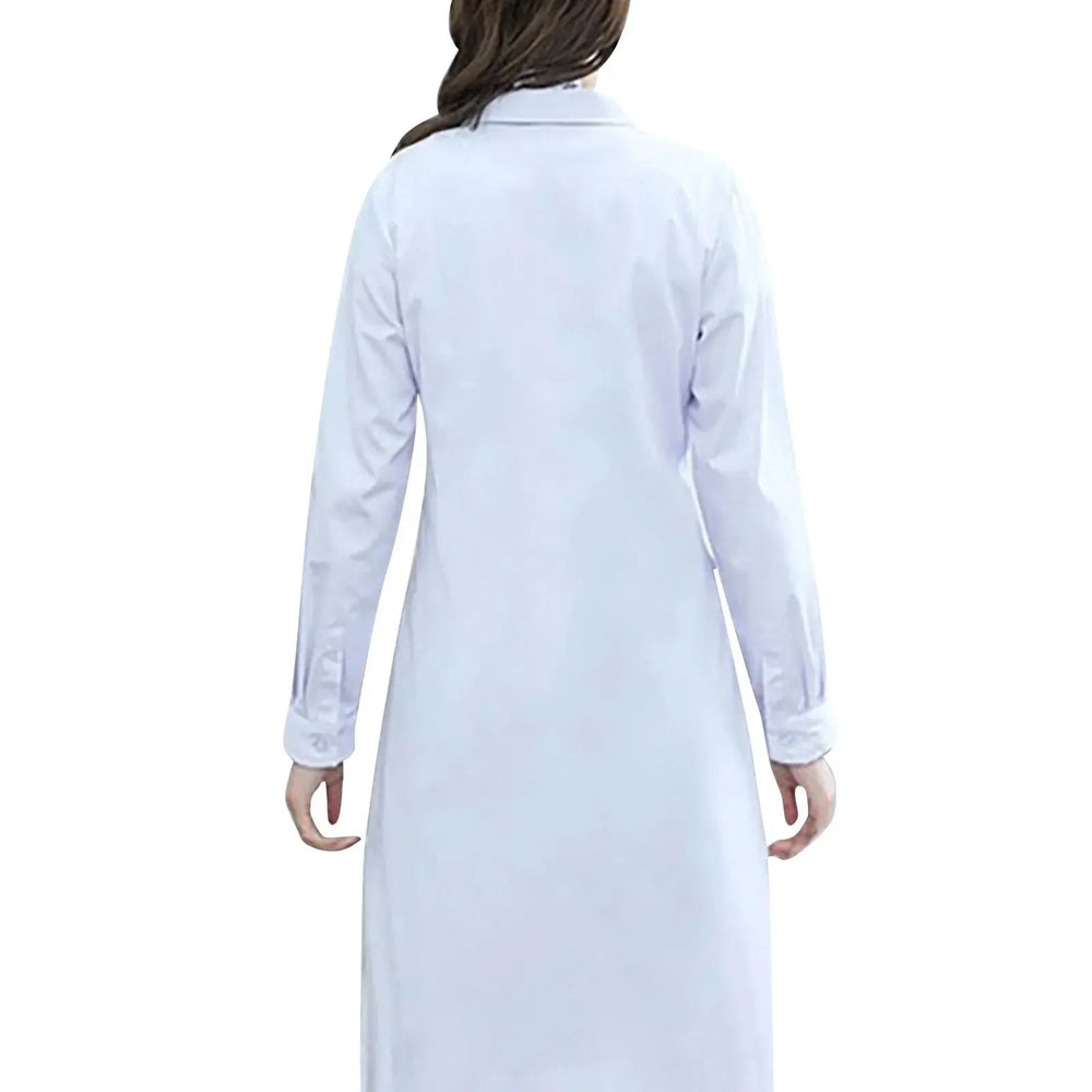 Bata de laboratorio para médico, monos de enfermera de química universitaria, bata blanca, uniforme de médico de manga larga para mujer, manga corta para hombre MedSurgery Store For Digital Health