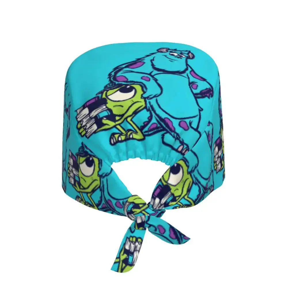Gorro de trabajo ajustable personalizado con dibujos animados de la Universidad de Monsters, gorro quirúrgico para hombres y mujeres, gorro quirúrgico para enfermería, médico y cirujano MedSurgery Store For Digital Health