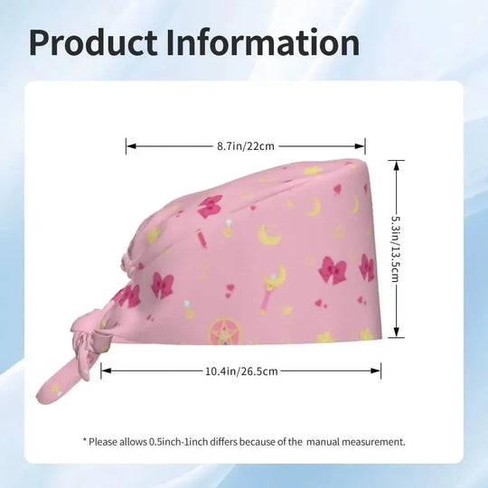 Gorra personalizada Sailors-Usagi Tsukino, gorros quirúrgicos para hombres y mujeres, gorro para quirófano, sombreros para operador, sombrero para trabajos de laboratorio MedSurgery Store For Digital Health