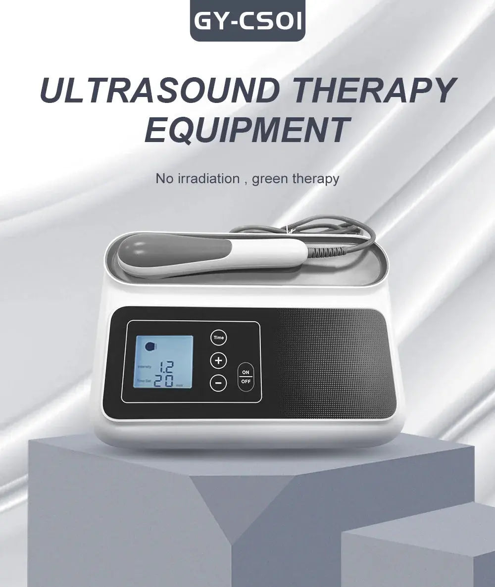 Dispositivo terapéutico de fisioterapia de 5W, 1,05 MHz, dolor muscular, cuidado de la salud corporal, máquina de terapia por ultrasonido MedSurgery Store For Digital Health