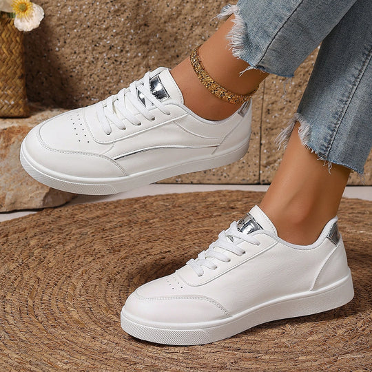 Zapatillas de deporte para mujer, zapatillas informales transpirables para monopatín, cómodas zapatillas de tenis al aire libre para caminar, primavera y otoño