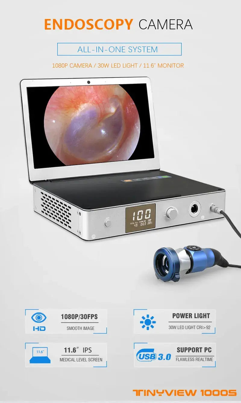 Cámara endoscópica médica Full HD, endoscopio portátil, 1080P MedSurgery Store For Digital Health