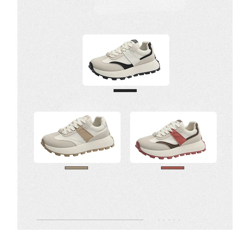 Zapatos de mujer, zapatos de malla transpirables, zapatillas de deporte vulcanizadas informales para mujer, zapatos antideslizantes para caminar para mujer