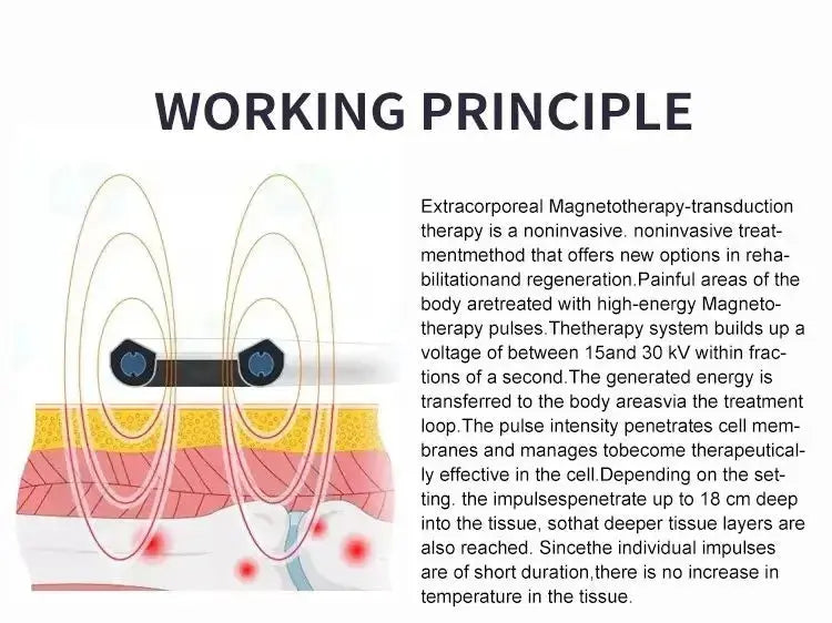 El dispositivo de terapia electromagnética PMST alivia el dolor, la recuperación de lesiones deportivas, equipo de fisioterapia no invasivo MedSurgery Store For Digital Health