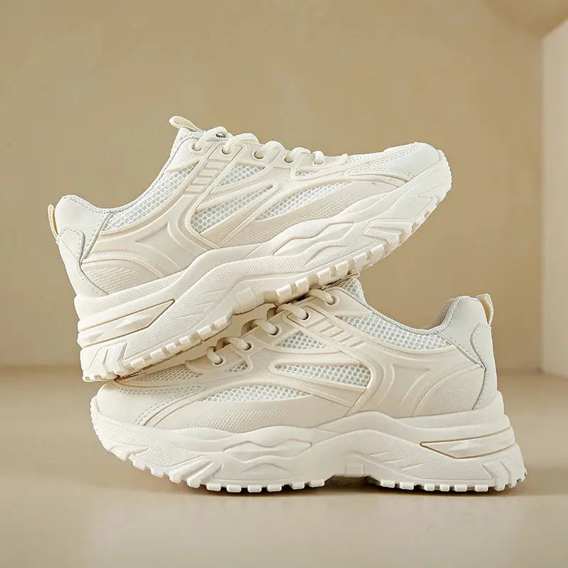 Suela antideslizante blanca, agarre seguro