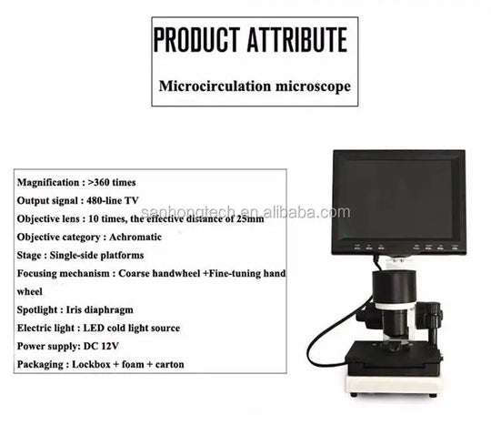 Equipo analizador de microcirculación y microscopio para diagnosticar enfermedades de pronóstico máquina de cuidado de la salud temprana MedSurgery Store For Digital Health