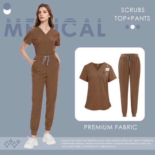 Scrubs Premium MedSurgery: Rendimiento, Estilo y Confort Superior para la Profesional del Área de la Salud.