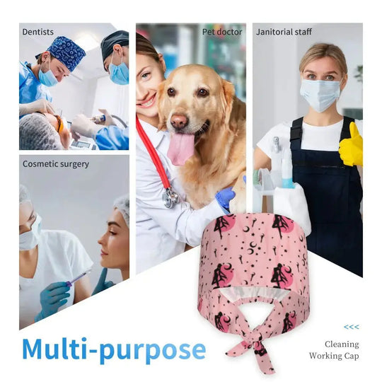 Gorra personalizada Sailors-Usagi Tsukino, gorros quirúrgicos para hombres y mujeres, gorro para quirófano, sombreros para operador, sombrero para trabajos de laboratorio MedSurgery Store For Digital Health