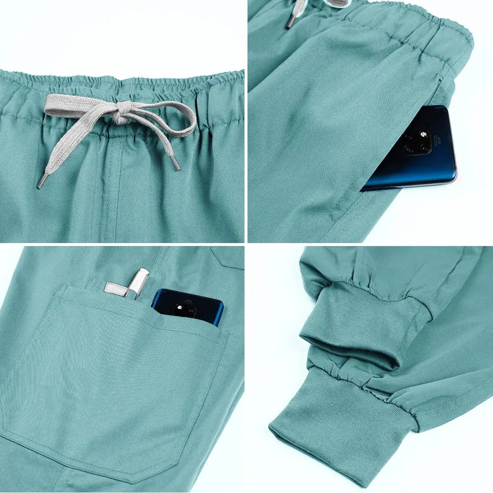 Venta al por mayor, uniforme médico para quirófano, conjunto de gomas de trabajo para Hospital, suministros médicos, traje de cirugía Dental para enfermera, ropa de trabajo MedSurgery Store For Digital Health