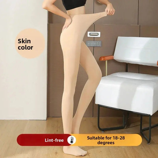 Leggings de Forro Polar ueso para Mujer, Plones Cálidos Inteados para Invierno, Color Blanco y Ne, Capa Base, Pant... MedSurgery Store For Digital Health