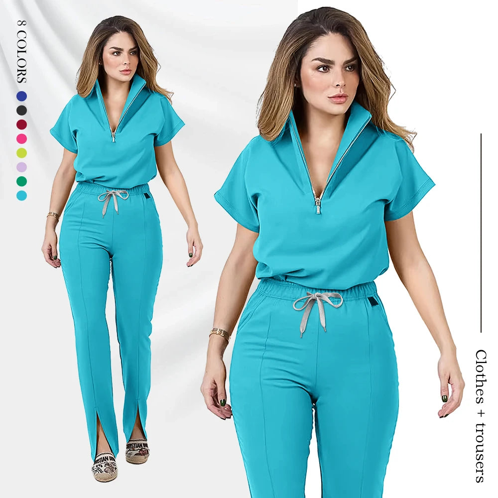 Uniformes Quirúrgicos para Mujer Premium: Confort, Flexibilidad y Estilo Profesional Superior.