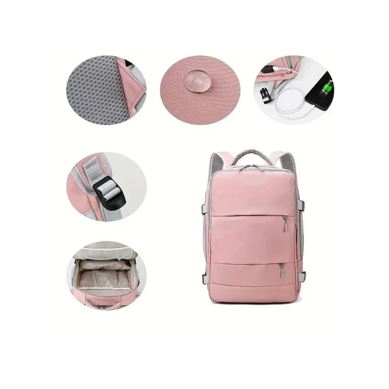 Mochila Esencia Pro: Elegancia y Eficiencia para la Profesional de la Salud.