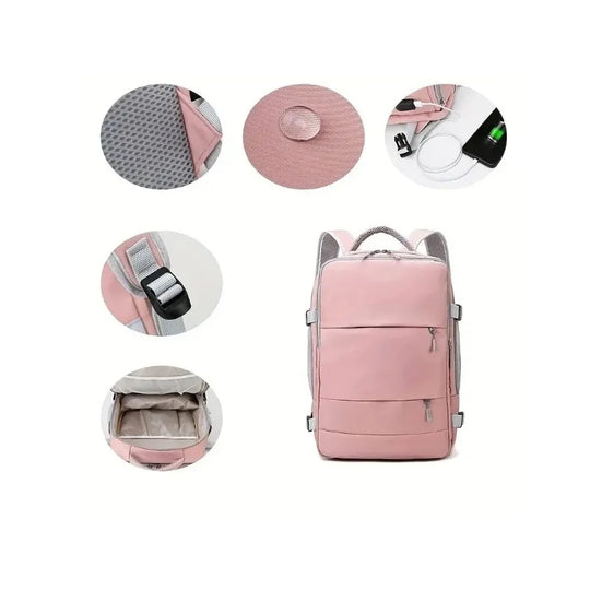 Mochila Esencia Pro: Elegancia y Eficiencia para la Profesional de la Salud.