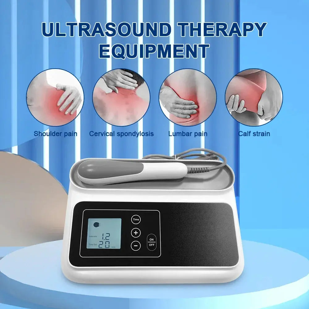 Dispositivo terapéutico de fisioterapia de 5W, 1,05 MHz, dolor muscular, cuidado de la salud corporal, máquina de terapia por ultrasonido MedSurgery Store For Digital Health