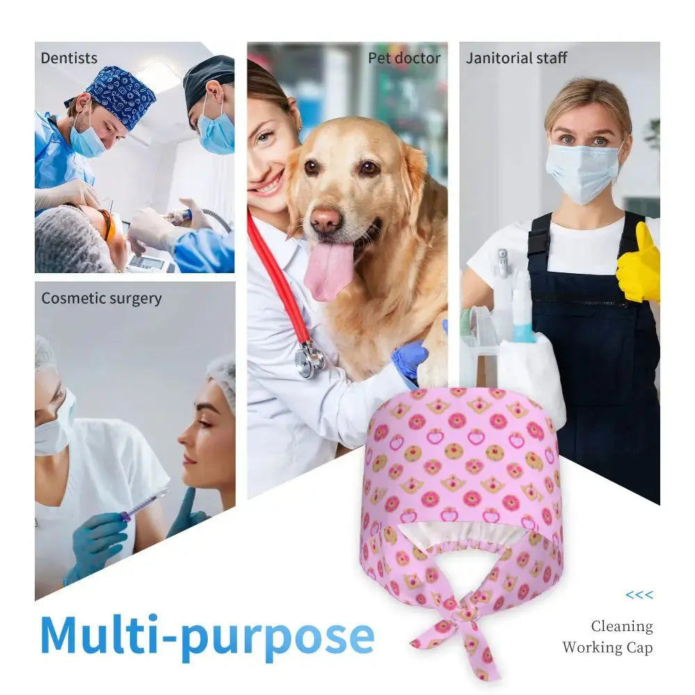 Gorra personalizada Sailors-Usagi Tsukino, gorros quirúrgicos para hombres y mujeres, gorro para quirófano, sombreros para operador, sombrero para trabajos de laboratorio MedSurgery Store For Digital Health