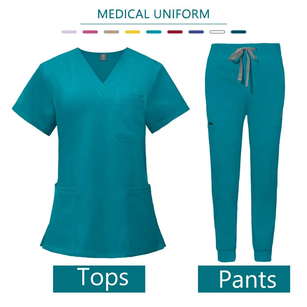 Exfoliantes para mujer, ropa de trabajo Unisex para médico y enfermera, conjuntos de exfoliantes médicos clínicos de Hospital, uniforme quirúrgico para sala de operaciones para hombres, venta al por mayor MedSurgery Store For Digital Health