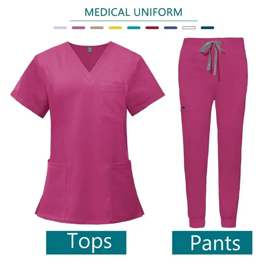 Exfoliantes para mujer, ropa de trabajo Unisex para médico y enfermera, conjuntos de exfoliantes médicos clínicos de Hospital, uniforme quirúrgico para sala de operaciones para hombres, venta al por mayor MedSurgery Store For Digital Health