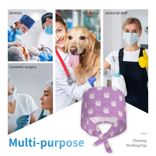 Gorra personalizada Sailors-Usagi Tsukino, gorros quirúrgicos para hombres y mujeres, gorro para quirófano, sombreros para operador, sombrero para trabajos de laboratorio MedSurgery Store For Digital Health