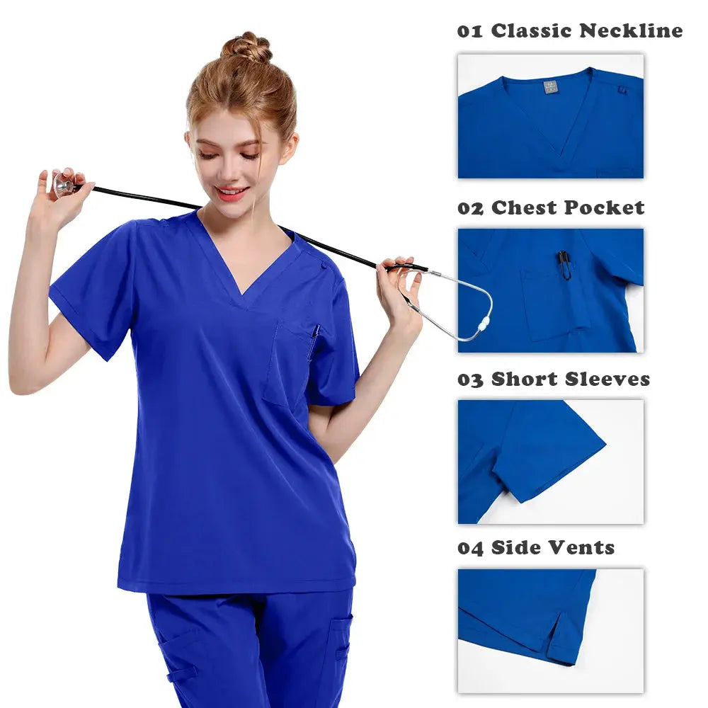 Uniforme médico para mujer y hombre, traje quirúrgico, pantalones, accesorios de enfermera, disfraz de médico de Hospital MedSurgery Store For Digital Health