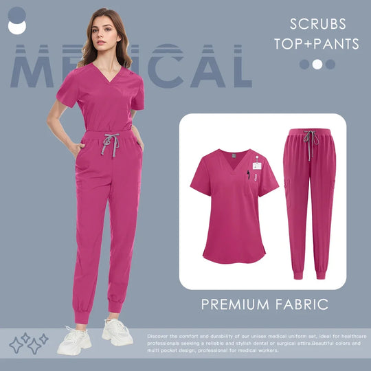 Scrubs Premium MedSurgery: Rendimiento, Estilo y Confort Superior para la Profesional del Área de la Salud.