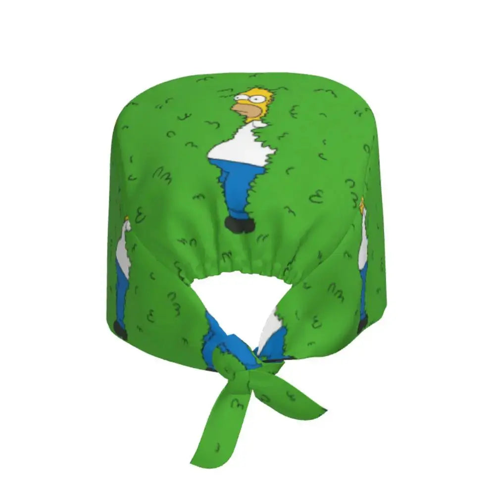 Personalizado The Simpsons Cartoon personal médico Scrubs Hat hombres mujeres médico enfermería gorro quirúrgico Scrub Caps MedSurgery Store For Digital Health