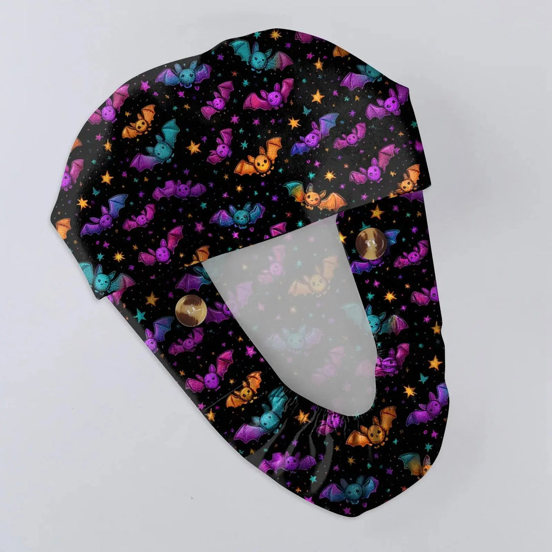 Gorro Quirúrgico para Doctoras o Enfermeras con estampados de Halloween Unisex - Scrub Cap con Estampado para Trabajo Médico. Estilo Casual hechos de Algodón, Cómodos y Elegantes. CJdropshipping