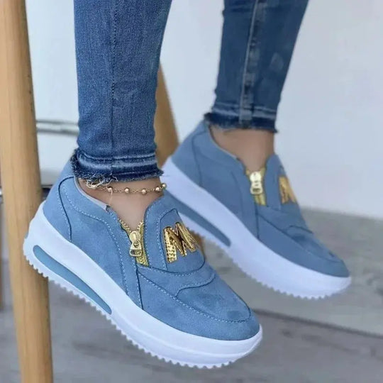 2025 Women Platform Shoes Casual Slip on Shoes Fashion Loafers Ladies Sneakers Tennis Femme Sneaker Woman MedSurgery Store For Digital Health