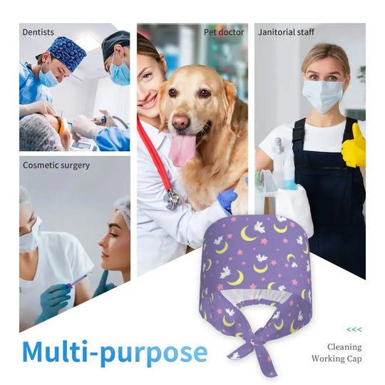 Gorra personalizada Sailors-Usagi Tsukino, gorros quirúrgicos para hombres y mujeres, gorro para quirófano, sombreros para operador, sombrero para trabajos de laboratorio MedSurgery Store For Digital Health