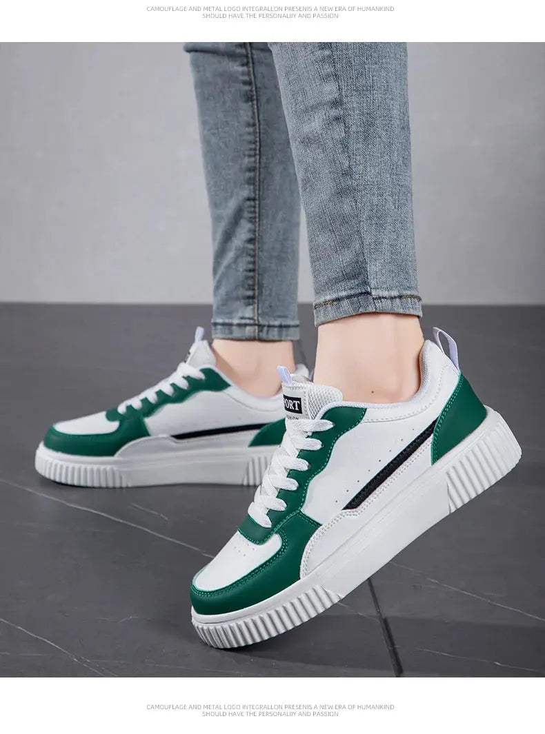 Zapatos informales a la moda para mujer, zapatos planos transpirables para caminar, zapatillas de deporte blancas para mujer, calzado deportivo para correr al aire libre para caminar para hombres MedSurgery Store For Digital Health