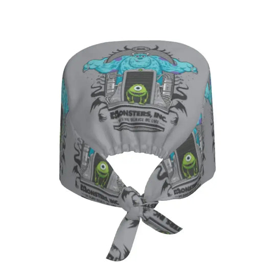 Gorro de trabajo ajustable personalizado con dibujos animados de la Universidad de Monsters, gorro quirúrgico para hombres y mujeres, gorro quirúrgico para enfermería, médico y cirujano MedSurgery Store For Digital Health
