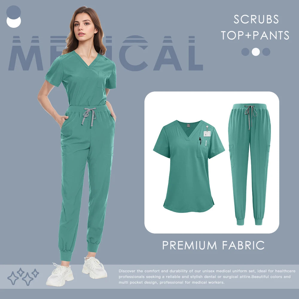 Scrubs Premium MedSurgery: Rendimiento, Estilo y Confort Superior para la Profesional del Área de la Salud.