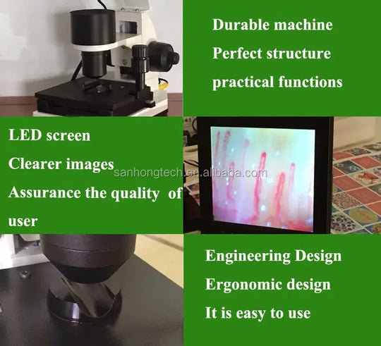 Equipo analizador de microcirculación y microscopio para diagnosticar enfermedades de pronóstico máquina de cuidado de la salud temprana MedSurgery Store For Digital Health