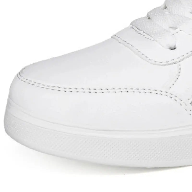 Zapatos de mujer de gran venta, zapatos informales ligeros, zapatos para caminar a la moda, zapatillas blancas con cordones, zapatos vulcanizados con plataforma de talla grande MedSurgery Store For Digital Health