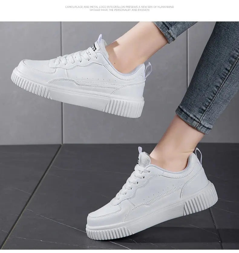 Zapatos informales a la moda para mujer, zapatos planos transpirables para caminar, zapatillas de deporte blancas para mujer, calzado deportivo para correr al aire libre para caminar para hombres MedSurgery Store For Digital Health