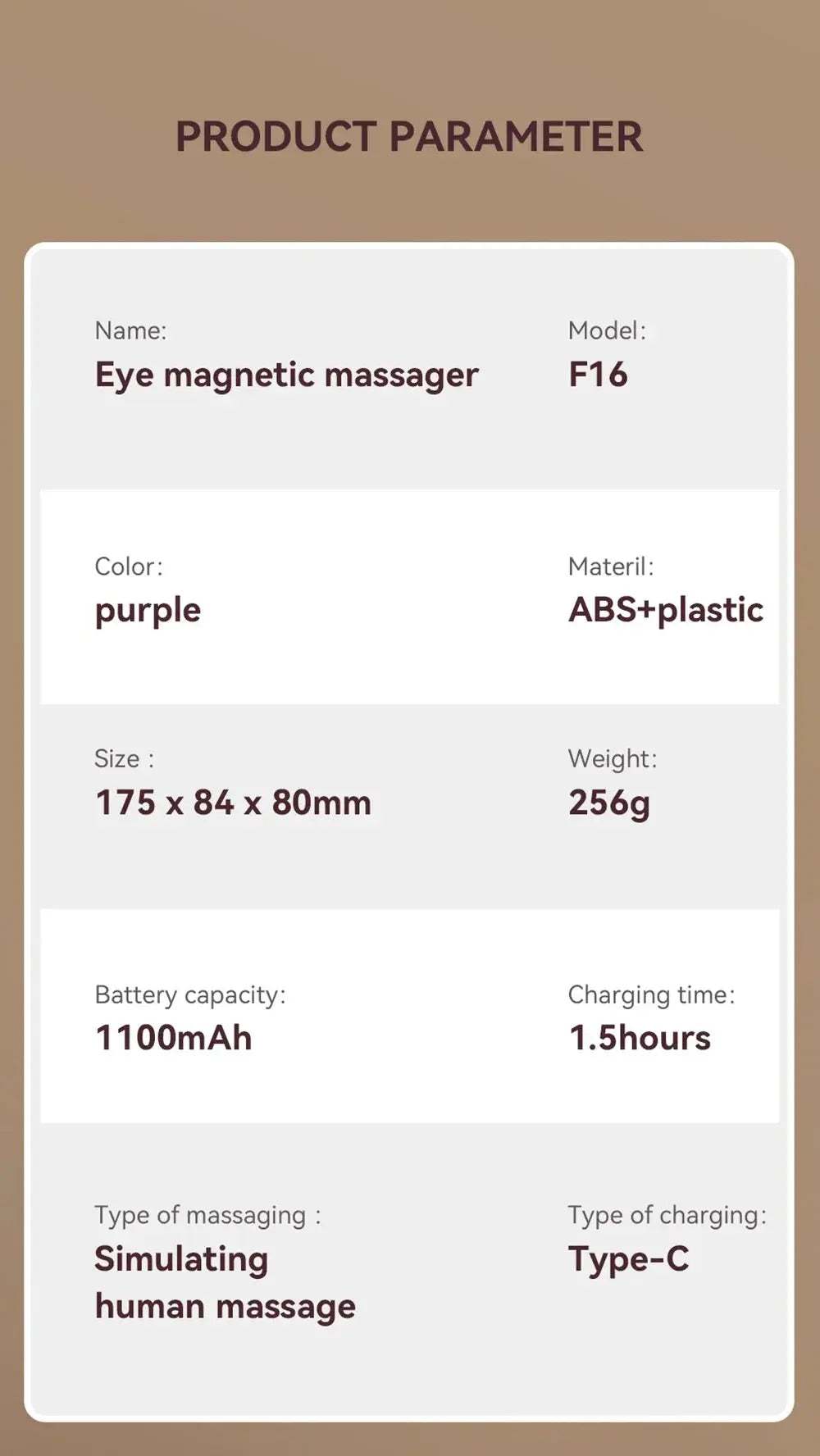 Dispositivo de masaje ocular, dispositivo de masaje ocular eléctrico inteligente, terapia magnética, gafas de masaje Bluetooth, herramientas para el cuidado de la fatiga MedSurgery Store For Digital Health
